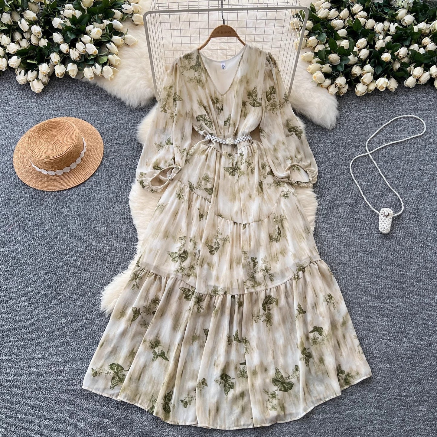 Robe moulante de style français pour femmes, de haute qualité