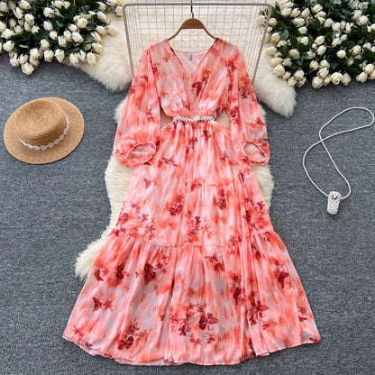 Robe moulante de style français pour femmes, de haute qualité