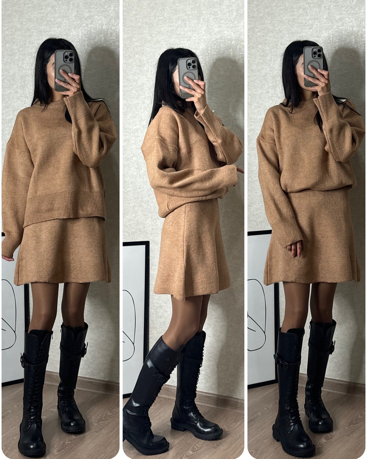 Pull Jupe Élégante Moderne
