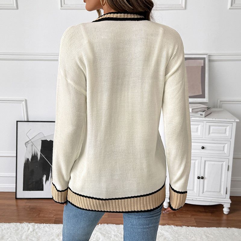 Cardigan Chic Boutonné Femme