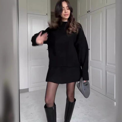 Pull Jupe Élégante Moderne