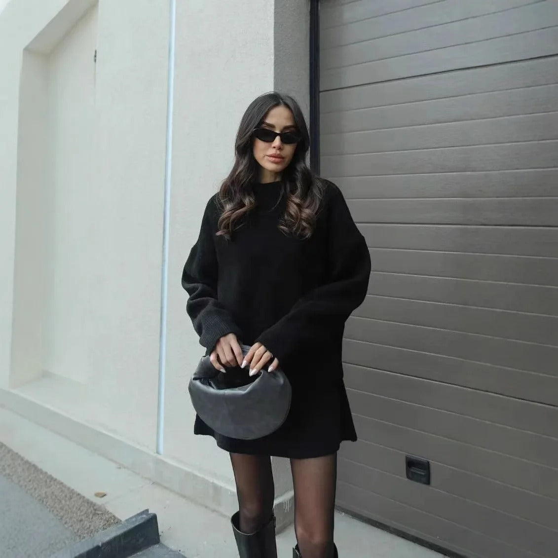 Pull Jupe Élégante Moderne